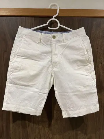SIPS 화이트 남성용 숏팬츠