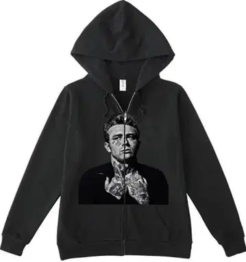 제임스 딘 타투 제임스 딘 레어 ZIP 사이즈 XL