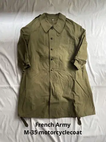 French Army M-35 motorcyclecoat