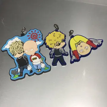 원펀맨 러버 키링 3개 세트 사이타마 제노스