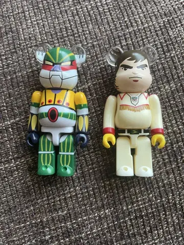 BE@RBRICK 베어브릭 강철 지그 시바 히로시 100% 시크릿