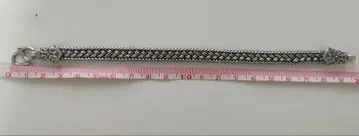 silver925 손뜨개질 팔찌