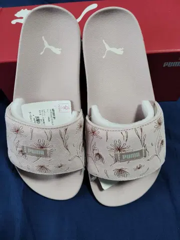 PUMA 샌들 24.0cm 핑크