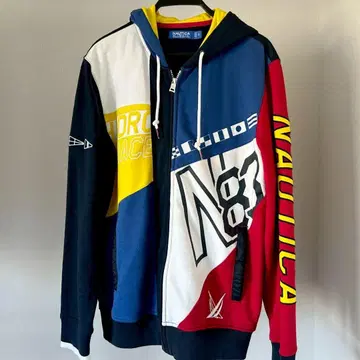 노티카 NAUTICA Blue Sail 멀티 컬러 후드티