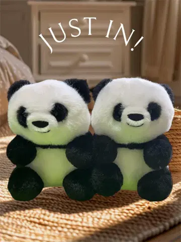 CUTE 큐트 팬더 복권 봉제 인형 마스코트 2개