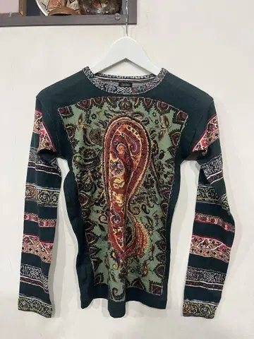 Jean Paul Gaultier Femme 페이즐리 긴팔 니트 40