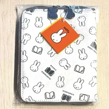키이쿠니야 miffy&books 북커버 파우치 패턴 문고본 사이즈