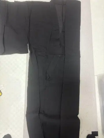 남성용 유카타 블랙