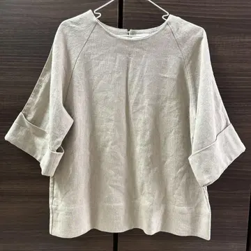 플란넬 phlannel 린넨 린넨 100% 풀오버