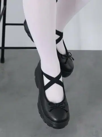 에카 소포 발레 스니커즈 블랙 L 사이즈