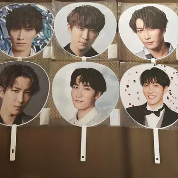 와타나베 쇼타 부채 6장 세트 미사용 미개봉