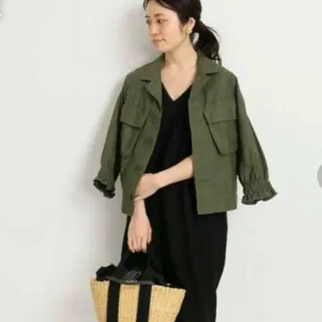 이에나 파티그 숏 블루종