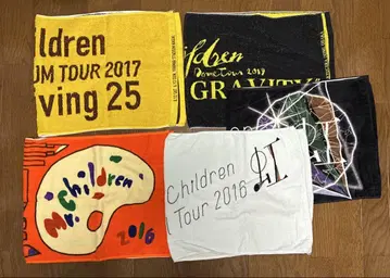 Mr.Children 라이브 타월 5개