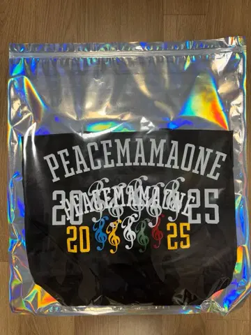 GDRAGON peacemamaone 한국 popup 한정판 에코백
