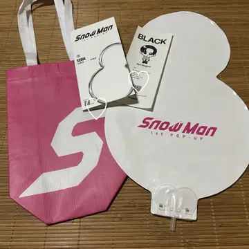SnowMan 1st POPUP 진단 리플렛 한국 한정판 메구로 렌