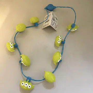 새상품 택 포함 빛나는 완구 리틀 그린멘 에이리언형 LED 라이트