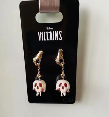 독사과 백설공주 마녀 귀걸이 스윙 DISNEY VILLAINS