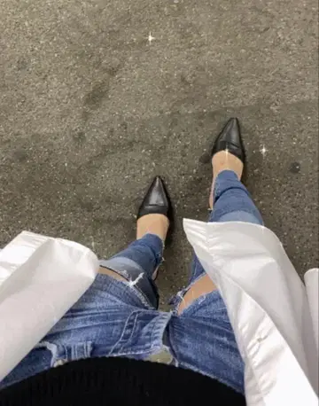 GYDA 제이다 디자인 데미지 데님 스키니 완판템