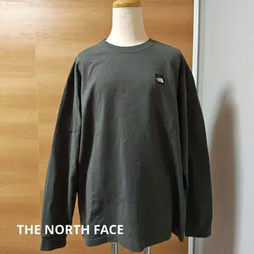 THE NORTH FACE 올리브 크루넥 맨투맨