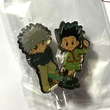 HUNTER x HUNTER 키루아 곤 핀즈 핀 배지