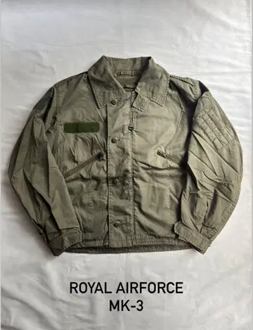 영국군 Royal Airforce MK-3 플라이트 자켓