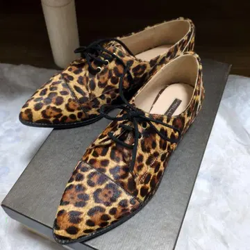 PELLICO 레오파드 로퍼 22cm
