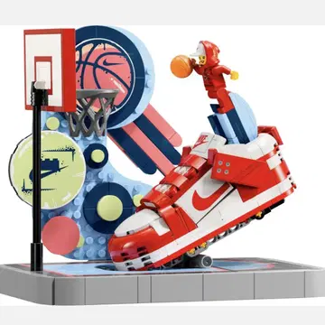 레고 나이키 덩크 트릭 샷 NIKE 레고 농구 한정품