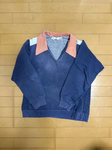60s~70s half zip sweat