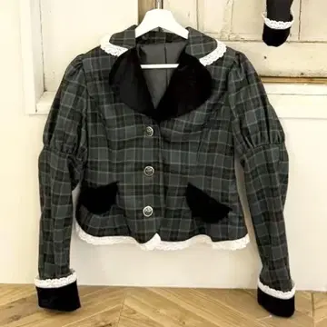 시마무라 아이노 에리 콜라보 자켓 그린 LL