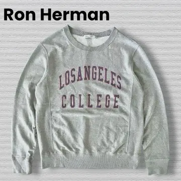론 헤르만 Ron Herman 칼리지 로고 빈티지 가공 트레이닝복