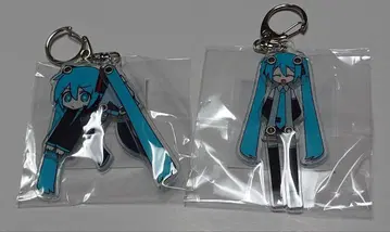 하츠네 미쿠 사츠키 아크릴 키링 2종 세트