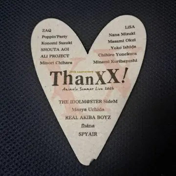 ThanXX 아니사마 2025 꽃잎