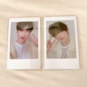 TXT 수빈 범규 Summer together 포토 카드 폴라로이드