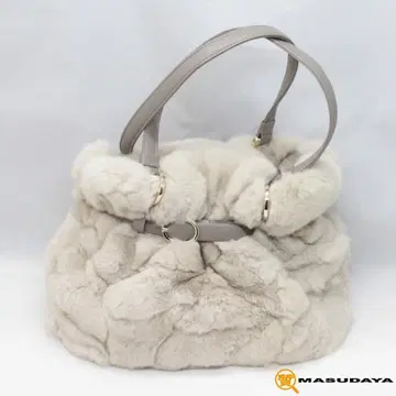 뉴요커 퍼 토트백 [ 새상품급 ]