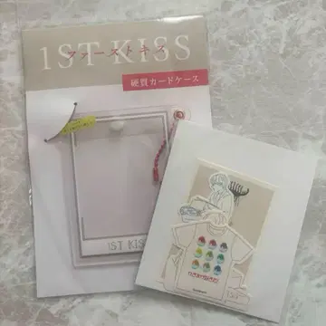 영화 1STKISS 극장 굿즈 스티커 & 경질 카드 케이스
