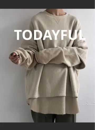 TODAYFUL 완판템 코튼 레이어드 티셔츠