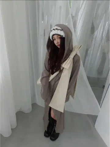 원숄더 리본백