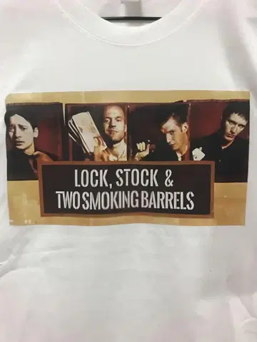 LOCK STOCK & TWO SMOKING BARRELS 영화 T셔츠