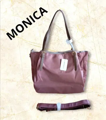 새상품 MONICA 나일론 토트백 2way 숄더