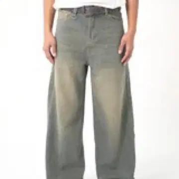 asapmode washed loose baggy jeans