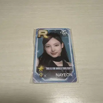 TWICE 트레이딩 카드 나연 SSJYP THIS IS FOR