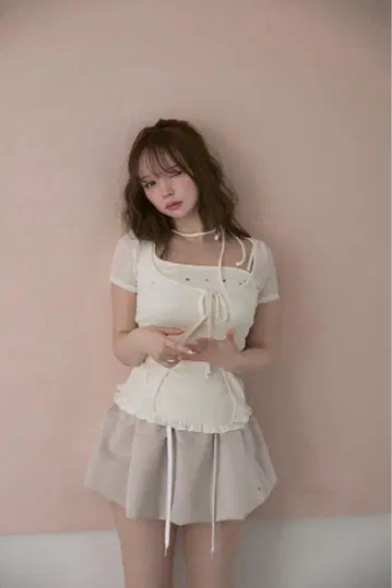 ANDMARY Claire set tops ivory