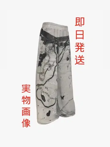 the red thread S print sweat2 toys gray