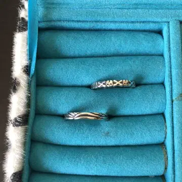 LION HEART 7호 2개 세트 핑키링 해골 스컬