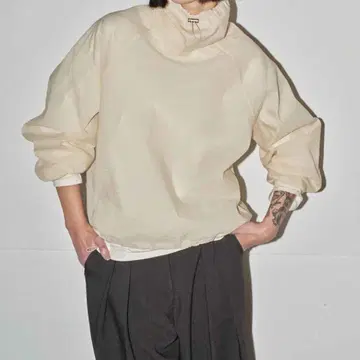 todayful 시어 드로우 스트링 풀오버