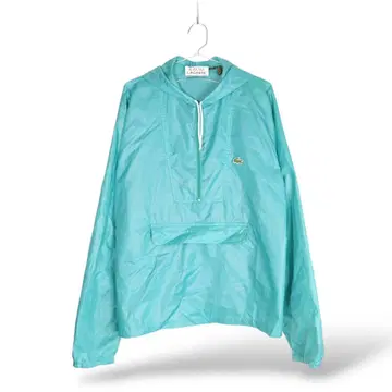 70s 빈티지 LACOSTE 아노락 후드티 구제 의류 USA