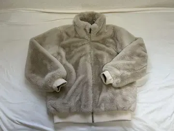 ZARA 인조 모피 블루종 봄버 자켓