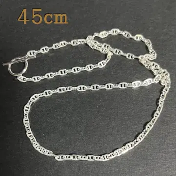 닻 체인 925 실버 목걸이 45cm