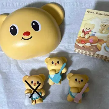 Butter Bear 버터베어 피규어 세트