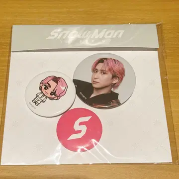 Snow Man 1st POPUP @한국 서울 캔뱃지 사쿠마 다이스케